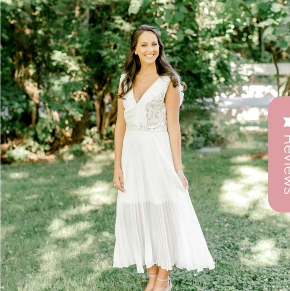 the clothing company Dresses & Skirts - Eternal Ivory Haley Dress
